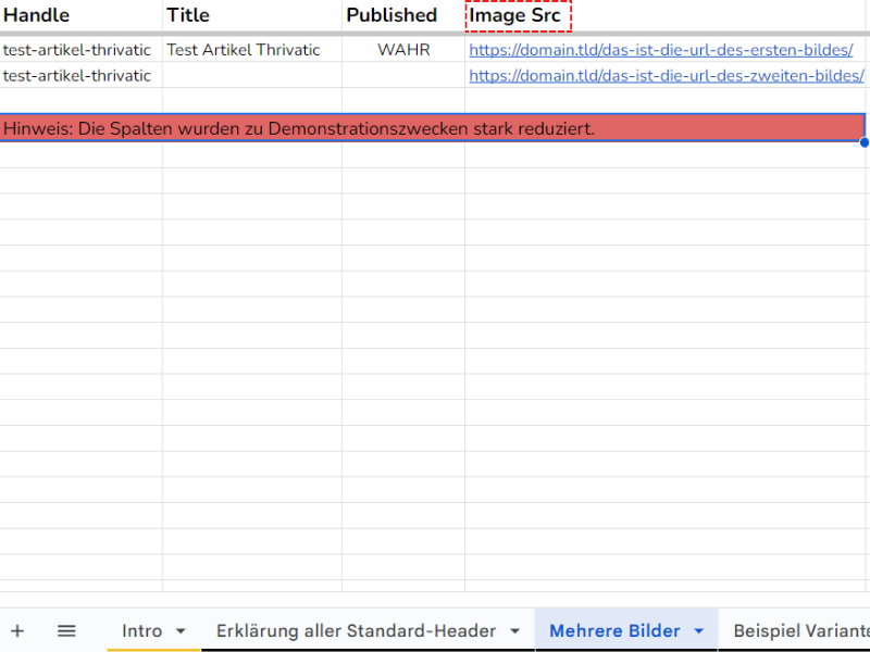 Mehrere Bilder am Produkt mit CSV-Import pflegen