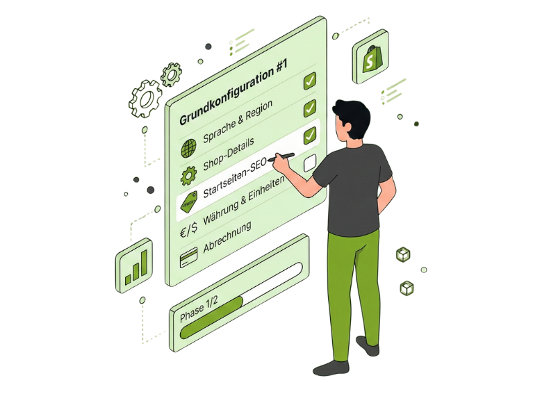 Shopify Grundkonfiguration