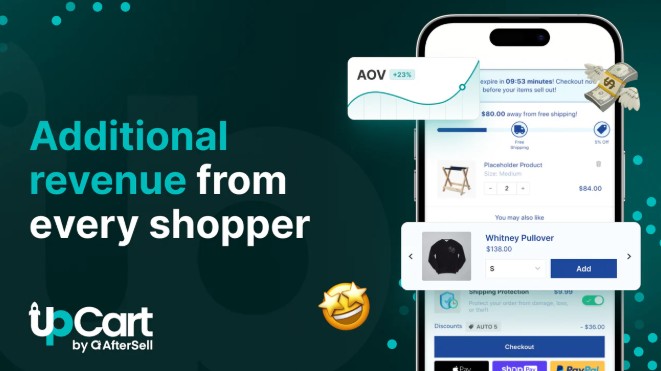 Warenkorb und Cross-Selling App für Shopify mit UpCart